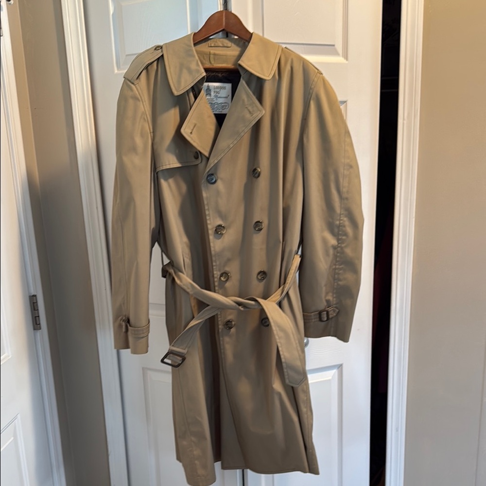 Classic Tan Trench Coat from London Fog